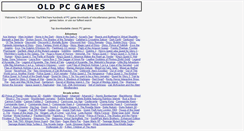 Desktop Screenshot of old-pc-games.com