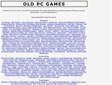 Tablet Screenshot of old-pc-games.com